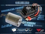 Orion Vortex 2 Experience Titanium Combo - Motore brushless e regolatore ESC 