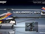 Outrage Velocity 50 con motore Novarossi .57 - Elicottero radiocomandato per volo 3D