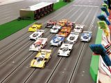 BRM - Pista 6 corsie per automodelli slot car in scala 1/24
