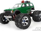 Jeep Cherokee: carrozzeria in lexan per E-Maxx e Revo 3.3