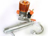 RB Killer 10 Combo - Motore e scarico per buggy in scala 1:8