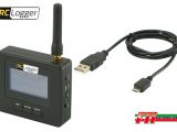 RC Logger 2.4 GHz Data RX LCD Monitor - FlightTech Italia