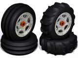 RC4WD HPI Baja 5T - Gomme SandStorm e ruote Beadlock