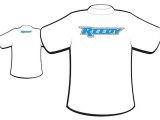 Reedy Logo T Shirt - Maglietta automodellismo bianca e nera