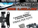 RME Collari: Trofeo Gennaio 2011 per automodelli 1/8 e 1/10