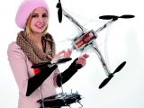 Robbe RO-Copter: Quadricottero con supporto per fotocamera Spielwarenmesse Toy Fair 2012