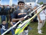 SAB Heli Division: Tareq Alsaadi con l'elicottero Goblin 700 