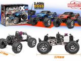 Radiosistemi - HPI Savage X e Savage Flux monster truck con radiocomando digitale a 2,4 GHz DSSS