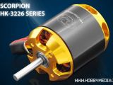 Motori Brushless Scorpion HK 3226 per elicotteri elettrici classe 500 FlightTech Italia 