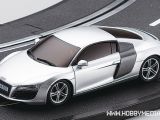 Dslot43 Audi R8 Argento: Slotcar Kyosho in scala 1:43