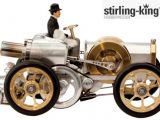Steampunk: modellino con motore Stirling della Boehm