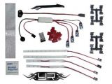 Yeah Racing: Set luci sottoscocca - Striped LED Light Kit