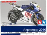 Tamiya Yamaha YZR-M1 09 Fiat - Calendario e Wallpaper