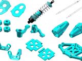 Tamiya CR01: Option parts per Rock Crawler