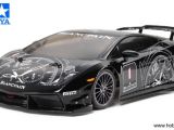 Tamiya Lamborghini Gallardo LP560-4 Super Trofeo su telaio TA05 ver.II in scala 1/10