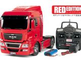 Camion radiocomandato Tamiya MAN TGX Red Edition