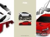 Carrozzerie 1:10 Team Magic TPR e EVX - Elettronic Dreams