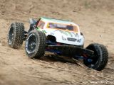 Telaio rinforzato in alluminio per Traxxas ERevo e Slash 1/16