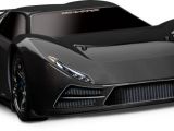 Carrozzeria nera per automodello Traxxas XO1 Black 