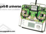 Upgrade RC - KO Propo Esprit III Universe - Adesivi per Radiocomando
