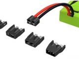 Venom - Batterie con connettore universale Tamiya, Traxxas, Deans e EC3