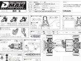 RC Drift - Yokomo DMax Drift Package setting sheet
