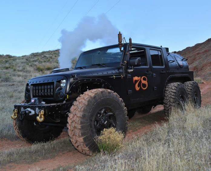 Il fuoristrada a vapore Steam Powered RC Loco Hauk