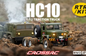 Cross RC: HC10 6×6 - Camion militare in scala 1/12