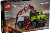 LEGO: Mercedes-Benz Unimog U 5023 completo di gru (set 42242)